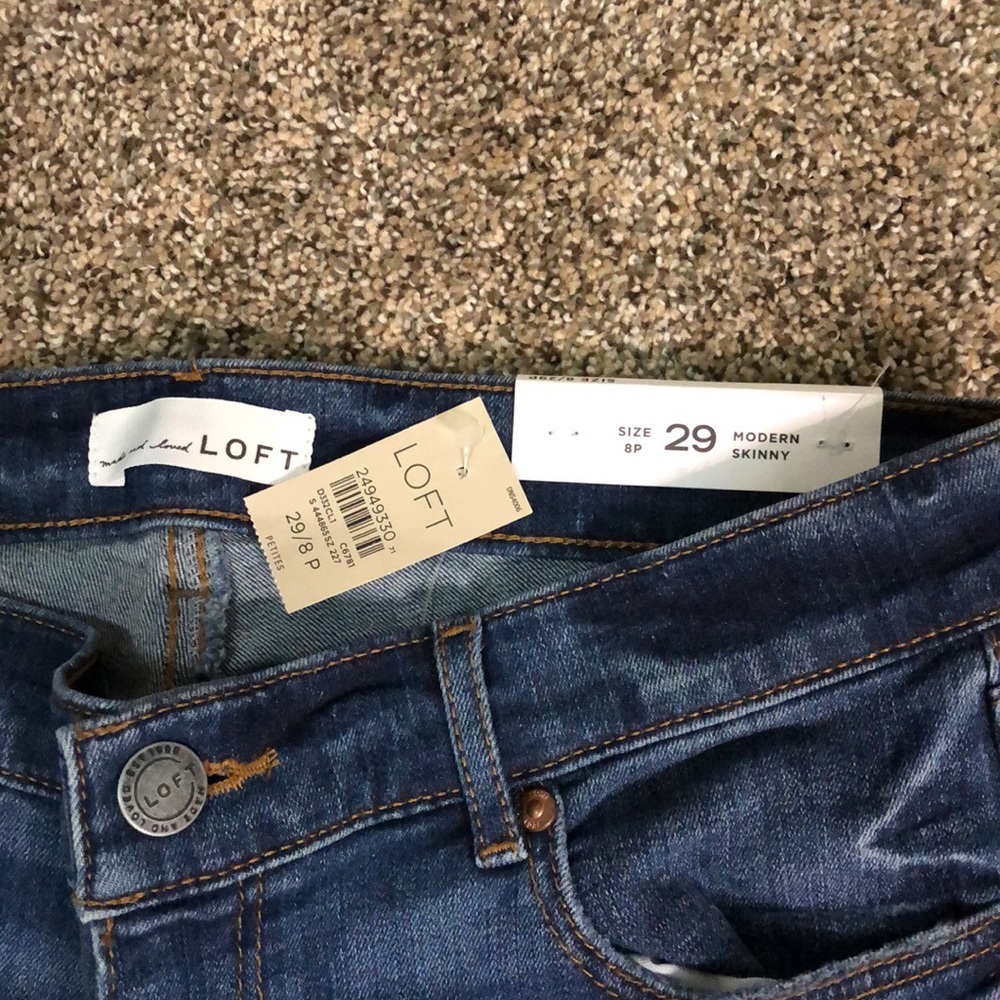 LOFT Distressed Denim - Picture 5 of 6